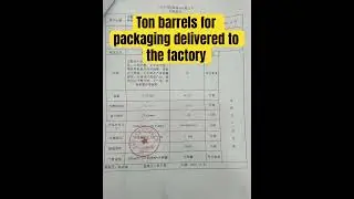 Ship the goods in packaging drums to the factory. #silicone #automobile #factory #producer #machine