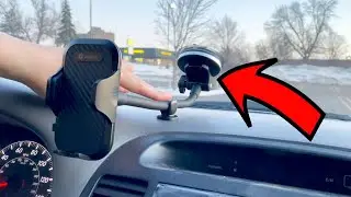 VICSEED 𝑼𝒑𝒈𝒓𝒂𝒅𝒆 Phone Mount for Car Gooseneck [Strong Suction & Flexible Durable Long Arm] - Review