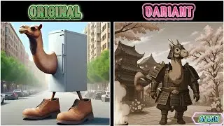 Frigo camello : Original Form vs Anime Variant 💥 |  Italian Brainrot Universe