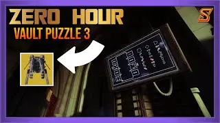 ZERO HOUR VAULT PUZZLE WEEK 3 | DESTINY 2