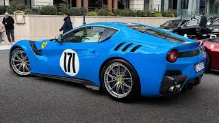 Best of Supercars Sounds in Monaco 2025 - LOUD F12 TDF, Aventador SVJ, 992 GT3 RS, Huracan STO, MC20
