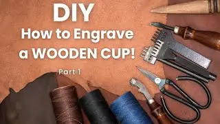 DIY Personalized Wood Mug: Carve Your Own Design!