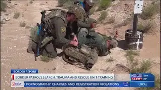 Border Patrol trains elite unit to assist agents, migrants