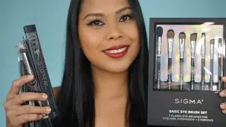 SIGMA  BRUSH EYE SET / CONTOUR /CONCEALER UNBOXING