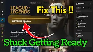 Обновление League of Legends зависло на этапе подготовки.