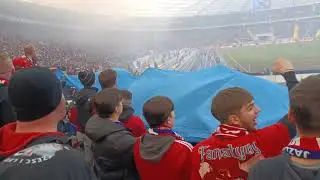 Wisła Kraków - Ruch Chorzów Tak się bawią ludzie. 4K
