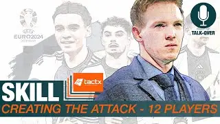 Nagelsmann Tactics | Analysis Of Germany In Euro 2024 | Creating The Attack - Skill Football Drill