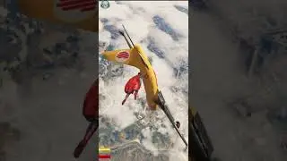 gta v:  superman vs plane🦸🦸🦸 #shorts