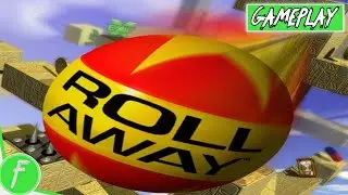 Roll Away Gameplay HD (PS1) | NO COMMENTARY