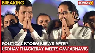 Political Speculation Sparks After Uddhav Thackeray&rsquo;s Meeting with CM Fadnavis | NewsX