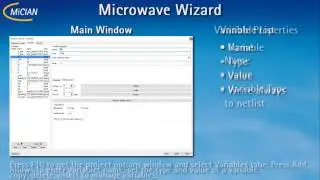 &micro;Wave Wizard: Variable Settings