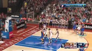 NBA 2K14 Gameplay - New York Knicks vs Los Angeles Clippers Full Game (Xbox One)