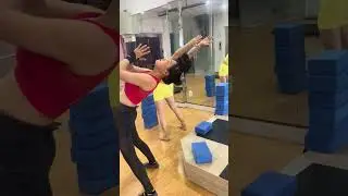 Тренировка прогиба спины