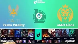 Team Vitality vs MAD Lions  | 2023 LEC Spring - Week 1 Day 1