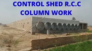 Control Shed R.C.C  Column Work