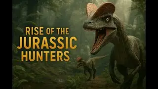 200 million years ago|Rise of the Jurassic Predators: Dilophosaurus vs Anchisaurus (3D Animation)