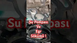 Bmw N47 Water pump and egr removal! #bmw #automobile #bmwmaintenance #bmw520d