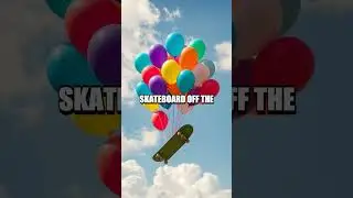 Lifting a Skateboard with Helium Balloons