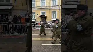 Estonia's Independence Day in Tallinn. #shorts #Estonia #military #parade #eesti #paraad