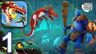 HUNGRY DRAGON Gameplay Part 1 - Nibbler (iOS Android)