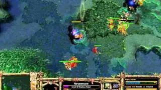 DotA 1v1 SF vs SF - great way of using force staff