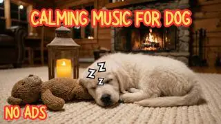 Peaceful Music for Dogs 🐾 Calm Anxiety & Sleep Better | No Ads
