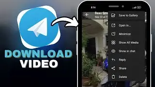 How To Download A Video On Telegram in SECONDS!