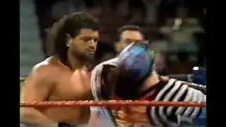 The Comet Kid (Max Moon) WWF Superstars 92 Debut Vs Barry Harrowitz