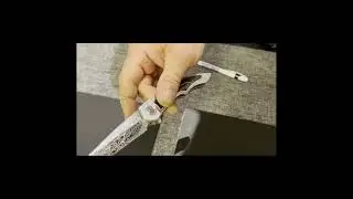 The 2023 Solvang Custom Knife show at the Table of Eyal Landesman
