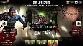 TWD:RTS 20 PULLS FOR GOLD MYTHIC MARTINEZ (STEP UP RECRUITS)