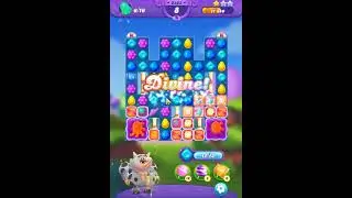 Candy Crush Friends Saga Level  2323 - 3 Stars , 23 Moves Completed