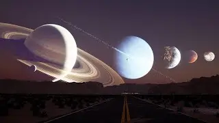 If planets were as close as the moon