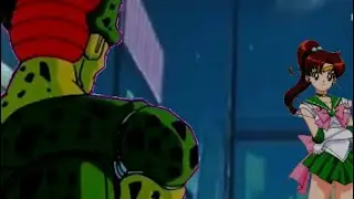 Cell VS Sailor Jupiter (Manga)