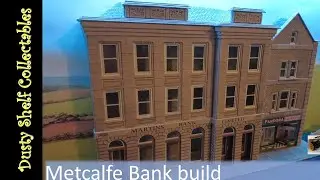 The Metcalfe Low relief Bank kit for the Dublo 3 rail layout
