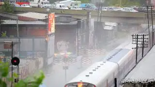 INUNDACION EN PALERMO - TSUNAMI EN PALERMO - 19 febrero 2010 - 6:30 pm
