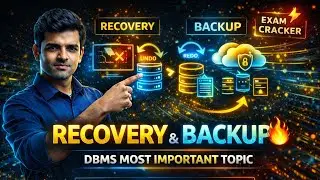 DBMS Recovery & Backup Explained in Hindi | Types, Techniques | Exam Oriented