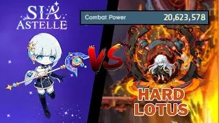 20m CP Sia Astelle Kills Hard Lotus in 6 Minutes. This class is BROKEN.