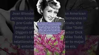 Joan Blondell x Dick Powell    Vintage Old Hollywood #facts #history #love #new