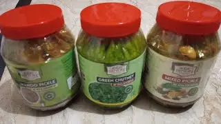khajoorpur products review|mix pickle|mango pickle|green chatni|recomended or not?|@hdvlogs244
