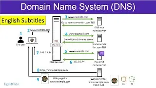 #DNS Explained | Domain Name System | DNS Resolver | TLD | Router