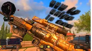 How to quickscope CORRECTLY in COD BO4