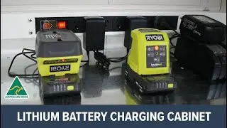 Lithium battery charging cabinets | Global Spill & Safety