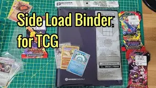 Side Load Binder for Pokemon and other TCG from GameStop