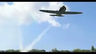 Reggiane Re 2002 Flight in PhoenixRC simulator.