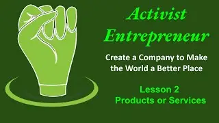 AE2   Product or Service   Activist Entrepreneur