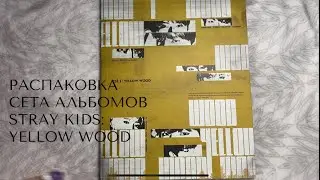Распаковка альбомов Stray Kids: Yellow Wood