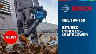 NEW Bosch Biturbo GBL 18V-750 Professional Cordless Leaf Blower