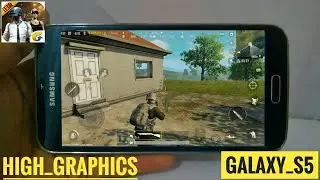 PUBG MOBILE BY LIGHTSPEED HIGH GRAPHICS HANDS ON REVIEW ON GALAXY S5!