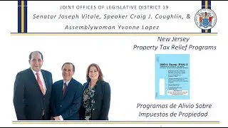 District 19 Presentation: New Jersey Property Tax Relief Programs For Seniors | City of Perth Amboy