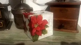 Decoupage con madera reciclada de palet